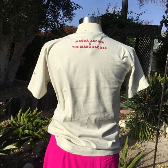 MAGDA ARCHER X MARC JACOBS T SHIRT XXS - Picture 2 of 4